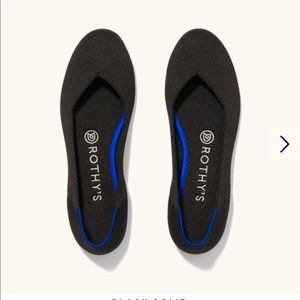 Rothy’s - The Flat - black - size 7.5
